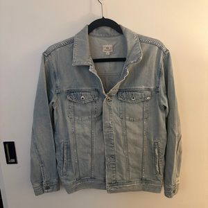 Ag Adriano Goldschmied Light Wash Denim Jean Jacket. Size Medium